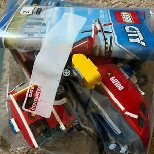 Legos and Assorted Kids Toy Vehicles - Multi-Color Play Set